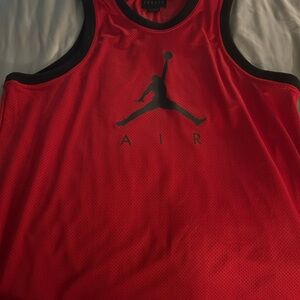 Jordan Red Tank Top